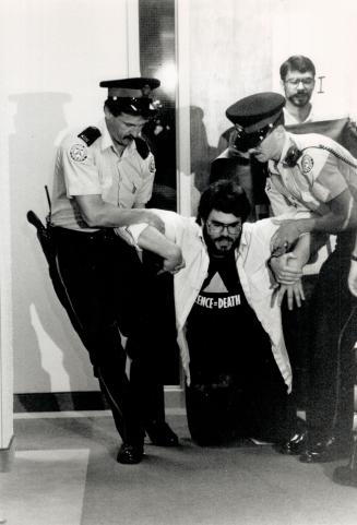Activists arrested