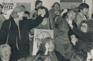 Teachers protest