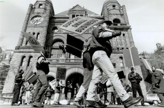 Protest Demonstrations - Canada - Ontario - Toronto - 1994