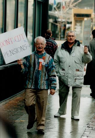 Protest Demonstrations - Canada - Ontario - Toronto - 1995