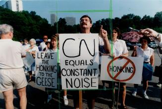 Protest Demonstrations - Canada - Ontario - Toronto - 1995
