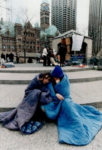 Nathan Phillips Square homeless youth