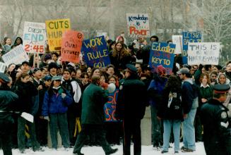Protest Demonstrations - Canada - Ontario - Toronto - 1996