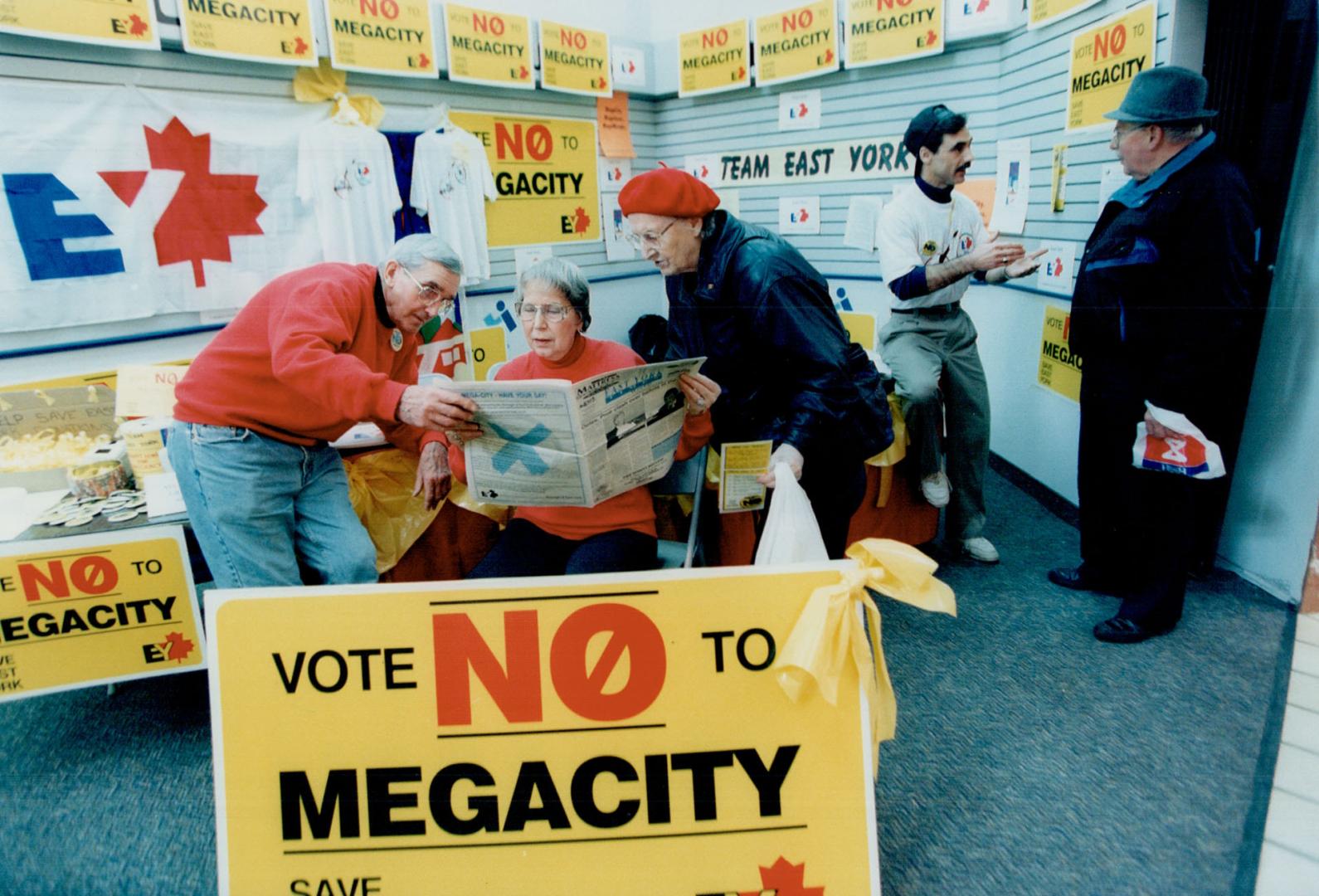 Protest Demonstrations - Canada - Ontario - Toronto - 1997