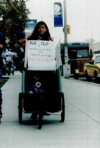 Protest Demonstrations - Canada - Ontario - Toronto - 1997