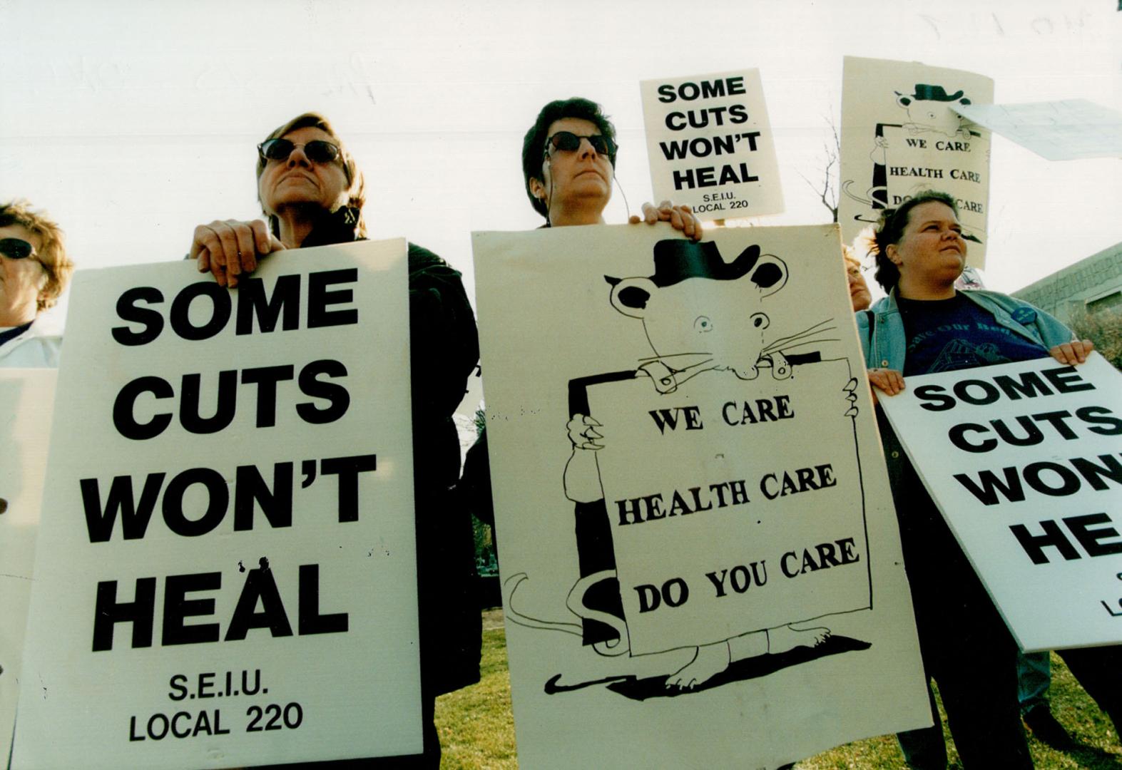 Protest Demonstrations - Canada - Ontario - Toronto - 1998