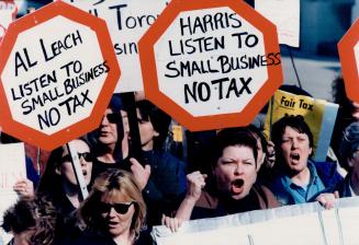 Protest Demonstrations - Canada - Ontario - Toronto - 1998