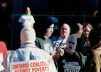 Protest Demonstrations - Canada - Ontario - Toronto - Metro Days of Action October 1996