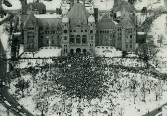 Protest Demonstrations - Canada - Ontario - Toronto, etc - Teachers
