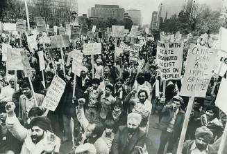 South Asians protest against racism at recent rally at Queen's Park