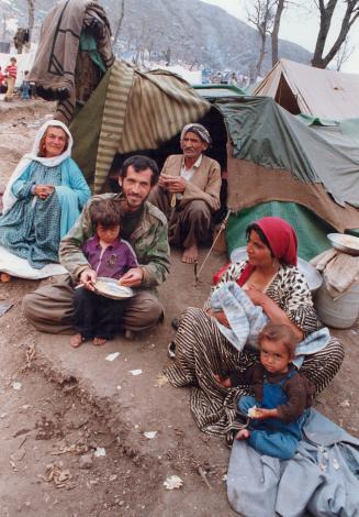 Kurds - Isikveren Refg. Camp on Turkish - Iraq border