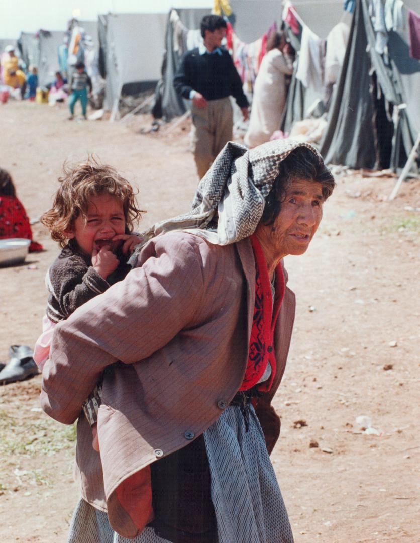 KURDS Silopi, Turkey Refuge Camp