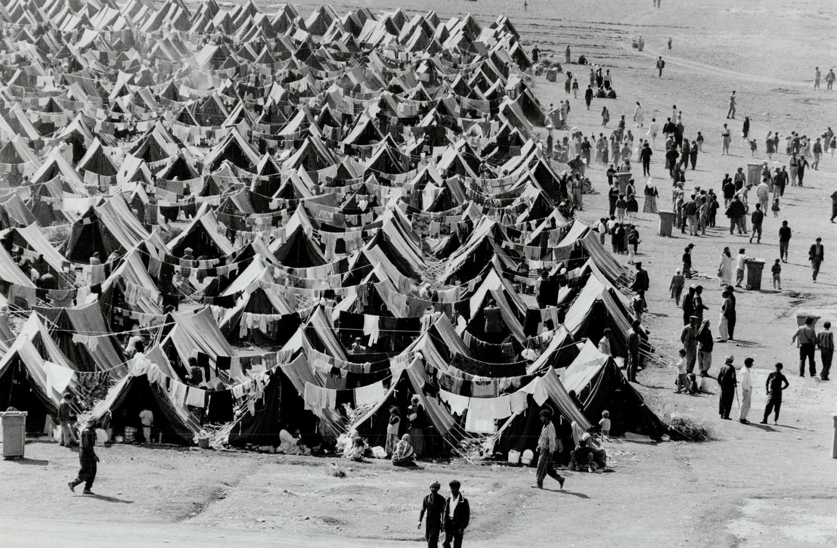 Haven from hell: The new refugee camp at Silopi, Turkey, is salvation for those fleeing death in Iraq