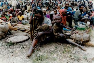 Fleeing: Genocide and propaganda have torn millions away from their homes