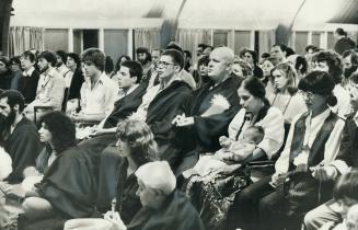 About 100 Followers of Sakyapa branch of Tibetan Buddhism attend a service conducted by Sakya Trizin who visited Toronto during a six-month North Amer(...)