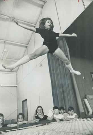 Exercise for the body is provided in the gymnasium of the Toronto Montessori School at Thornhill