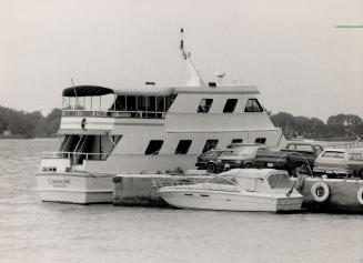 Out of commission: The Corniche, once owned by billionaire Howard Hughes and now used for charters in Lake Ontario, has been declared unseaworthy