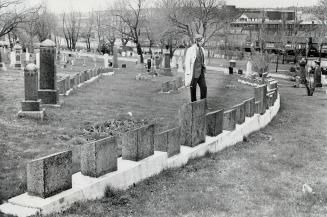 Resting place: Bodies of some of the 1,513 people who lost their lives in the Titanic disaster lie in this Halifax cemetery