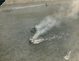 Stricken freighter became inferno when fuel oil tanks blew up, injured skipper says Floating oil around Burning Freighter Milverton turned St. Lawrence river into sea of flame