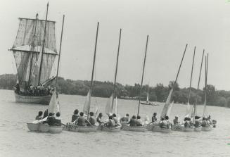 Tips from the master, Kids from Harbourfront's Independence Afloat and Pier 4 sailing schools could have taken some tips from the brigantine Pathfinde(...)