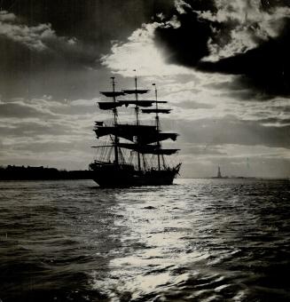 A Sailing vessel, especially if it is, as here, a square-rigged wind-jammer, will always be preferred to steam craft by lovers of the picturesque. The(...)