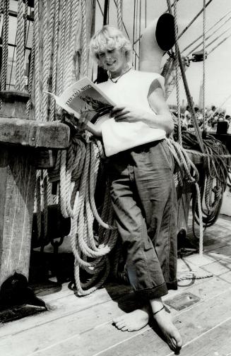 Sinking survivor: The memory of the Marques' sinking still haunts 18-year-old Robert Cooper of stirling, Scotland, but he rejoined the tall ships in Quebec city