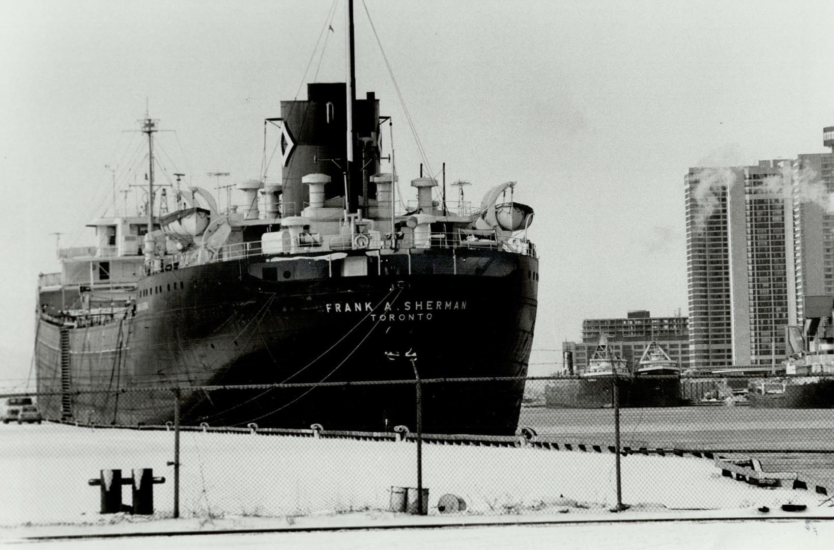 Toronto harbor isn't pretty by any means, and ship traffic has declined sharply in recent years, and the debts pile up