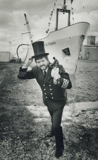 Captain James Leaney of the cement carrier Stephen B