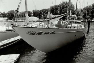 Louis Massue's yacht