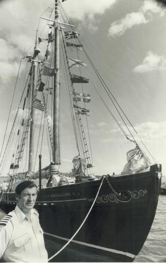Skipper Harry Guy, of the Norma and Gladys, first sailed the Newfoundland coast at age 10