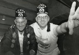 Allan Smith and Rollin Urquhart of Saint John, N