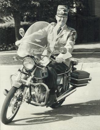 After knee ailment was cured at Shrine-sup-ported hospital in Montreal, Del Hopper decided he'd become Shriner, and in 1956 he did. Now on giving end, he visits young patients at the hospital