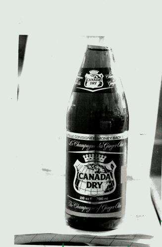Famous label: But Canada Dry's not Canadian, despite the map