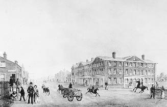 King Street West, looking east from west of York St