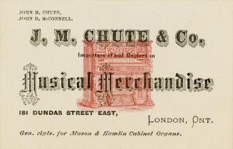 J.M. Chute & Co., Importers of and Dealers in Musical Merchandise