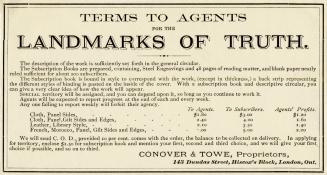 Terms To Agents For The Landmarks Of Truth