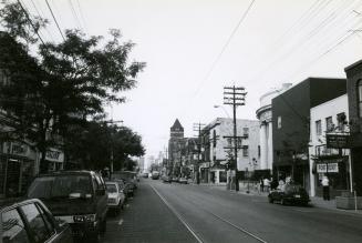 Queen Street East looking west toward Broadview Avenue, no date