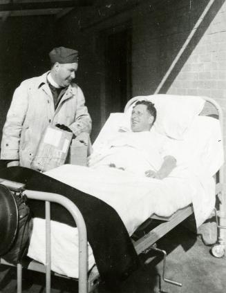 Dr. Ray McCleary during World War II (minister, Woodgreen united church)