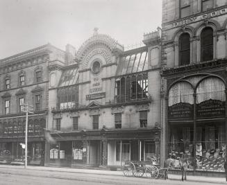 King Street East, south side, looking southeast from present Victoria St