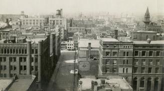 Toronto Downtown circa 1910 Looking west along Melinda St