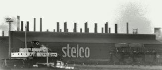 Hopes for future: Hamilton Stelco plant is still loser, but gains in sales and steel prices are seen as cause for cautious optimism among officials
