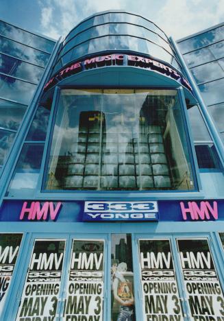 Recording rivalry: Paul Alofs, president of HMV Canada, opens his new store tonight, challenging neighbors Sam the Record Man and A&A Records