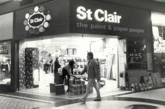 Growing business: St. Clair Paint and Wallpaper opened 20 stores last year, giving it 194 altogether. Most are franchised, but more than 50 are compan(...)