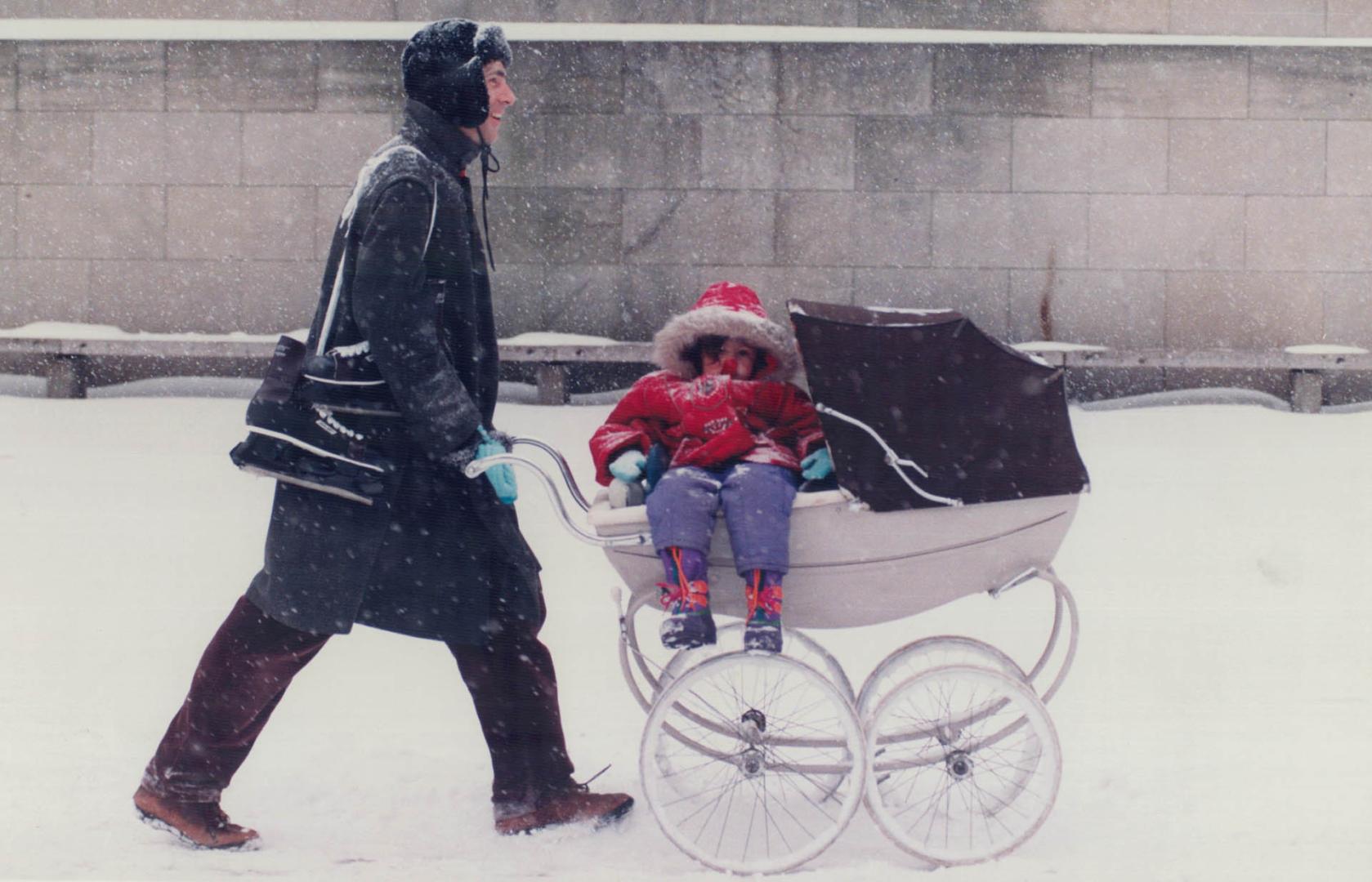 Geoffrey Adamson & Daughter Solonge (downtown Toronto)