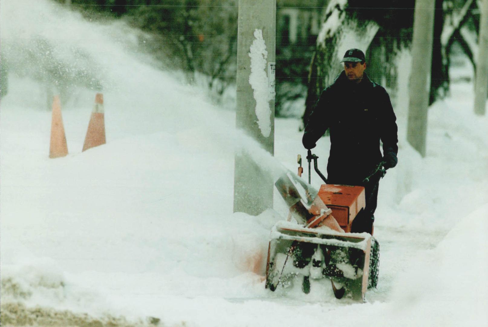 Storms - Snowstorms - 1999