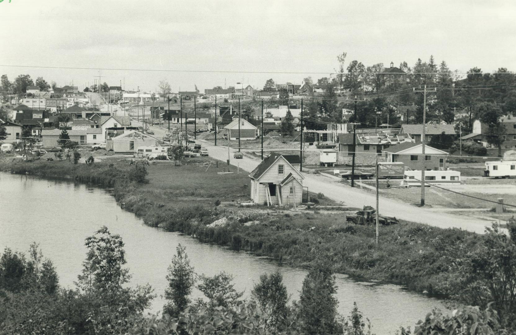 Across the river