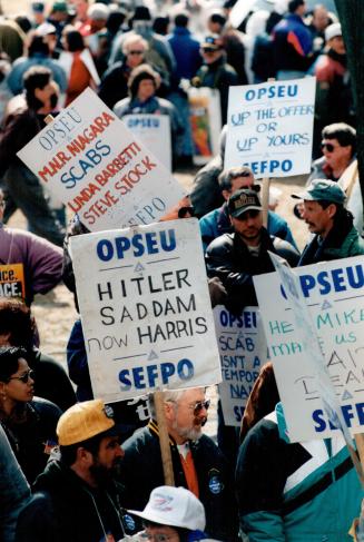 Strikes - Canada - Ontario - Public Service 1996 - Miscellaneous