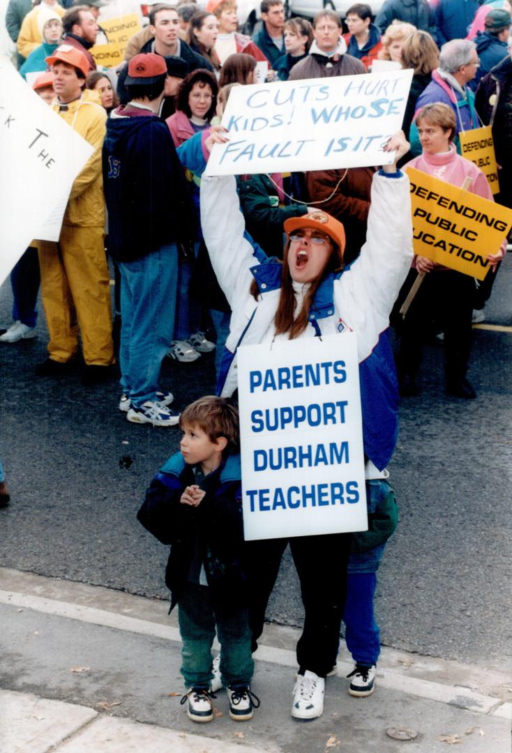 Strikes - Canada - Ontario - Teachers October 27 1997 - November 9 1997