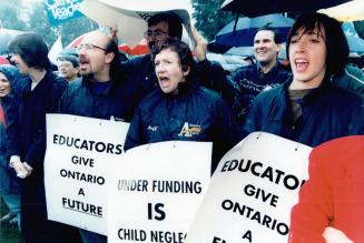 Strikes - Canada - Ontario - Teachers October 27 1997 - November 9 1997