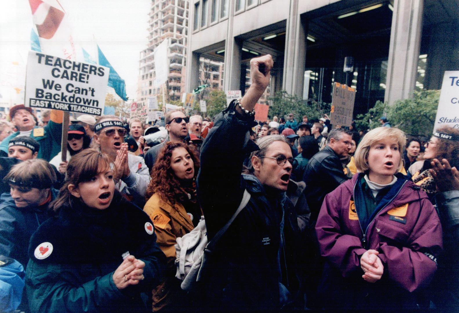 Strikes - Canada - Ontario - Teachers October 27 1997 - November 9 1997